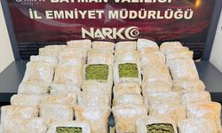 Batman'da çimento yüklü tırda 27 kilogram sentetik uyuşturucu ele geçirildi