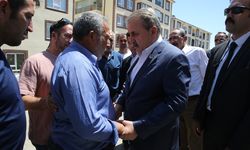 BBP Genel Başkanı Destici, Eskişehir'de yangın bölgesini ziyaret etti: