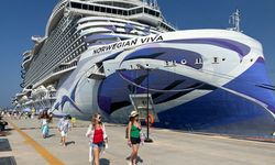 Bodrum'a 'Norwegian Viva' kruvaziyeriyle 3 bin 581 yolcu geldi
