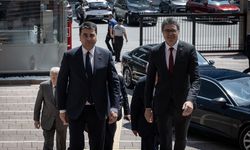 CHP Genel Başkanı Özel, DP Genel Başkanı Uysal ile görüştü: