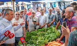 CHP Genel Başkanı Özel, semt pazarını ziyaret etti