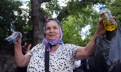 Çiftçiler, TBMM önünde enerji ve maden düzenlemesine ilişkin açıklama yaptı