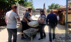 Çorum'da Filistin halkı yararına vatandaşlardan buğday toplandı