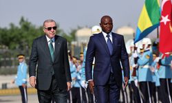 Cumhurbaşkanı Erdoğan, Gabon Cumhurbaşkanı Oligui Nguema'yı resmi törenle karşıladı