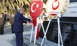Cumhurbaşkanı Erdoğan, KKTC'de Atatürk Anıtı'na çelenk sundu