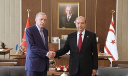 Cumhurbaşkanı Erdoğan, KKTC'ye geldi