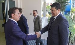 Demokrat Parti Genel Başkanı Uysal, DEVA Partisi Genel Başkanı Babacan'ı ziyaret etti