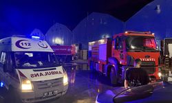 Düzce'de otomotiv yedek parça fabrikasında çıkan yangın söndürüldü