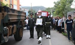 Edirne'de şehit olan uzman çavuşun cenazesi Osmaniye'de defnedildi