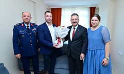 Eskişehir Valisi Aksoy, 15 Temmuz gazilerini ziyaret etti