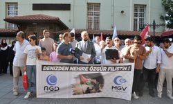 Eskişehir'de İsrail'in Gazze'ye yönelik saldırıları protesto edildi