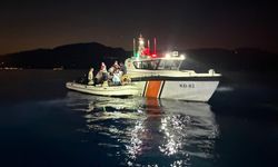 Fethiye açıklarında 33 düzensiz göçmen yakalandı