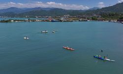 Geleceğin su sporcuları Karadeniz'de yetişiyor