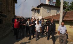 GÜNCELLEME 3 - İzmir'in Ödemiş ilçesindeki orman yangınına müdahale sürüyor