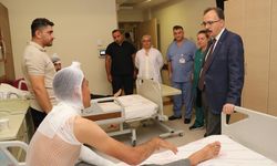 GÜNCELLEME - Siirt'te benzinli el sondaj makinesinin alev alması sonucu 3 işçi yaralandı