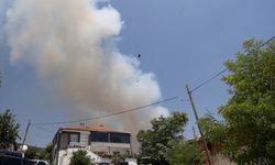 GÜNCELLEME - Tekirdağ'daki orman yangınına havadan ve karadan yoğun müdahale sürüyor