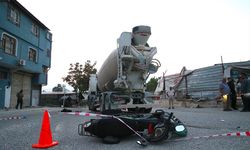 Hatay'da beton mikseriyle çarpışan motosikletteki 1 kişi öldü