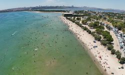 İstanbul'da sıcak havadan bunalanlar sahil ve parkları tercih etti