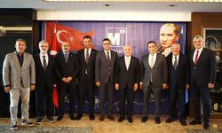 İYİ Parti heyeti, TÜRMOB Başkanı Kartaloğlu ile bir araya geldi