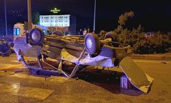 Karabük'te 2 otomobilin çarpıştığı kazada 2'si ağır 7 kişi yaralandı