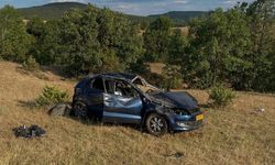 Kastamonu'da devrilen otomobilin sürücüsü hayatını kaybetti