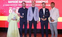Kayseri Gazeteciler Cemiyetinden AA'ya 4 ödül