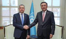 Kazakistan'ın TDT Daimi Temsilciliğine atanan Sapiyev, TDT Genel Sekreterine güven mektubunu sundu