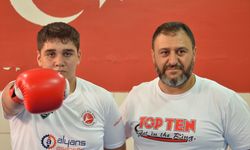 Kilo vermek için başladığı kick boksta Türkiye şampiyonu oldu