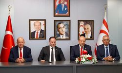 KKTC Cumhurbaşkanı Tatar, 5+1 görüşmelerine katılmak üzere New York'a gitti