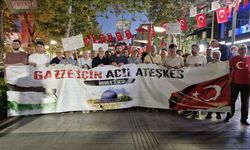 Kocaeli'de Filistin'e destek yürüyüşü yapıldı