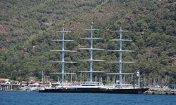 'Maltese Falcon' isimli lüks yat Marmaris'te