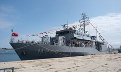 Mayın tarama gemisi 'TCG Amasra', Kırklareli'nde ziyarete açıldı