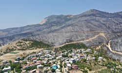 Orman yangınında alevlere metreler kala kurtulan mahalle sakinleri yaşadıklarını unutamıyor