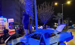 Osmaniye'de refüjdeki ağaca çarpan otomobilin sürücüsü hayatını kaybetti
