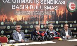 Öz Orman-İş Sendikası Genel Başkanı Aslan, basın toplantısı düzenledi: