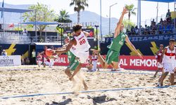 Plaj hentbolunda 17 Yaş Altı EHF Avrupa Şampiyonası Antalya'da başladı