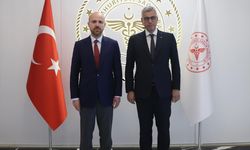 Sağlık Bakanı Memişoğlu, İlim Yayma Vakfı Mütevelli Heyeti Başkanı Erdoğan ile bir araya geldi