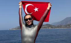 Şahika Ercümen, Serbest Dalış Türkiye Şampiyonası'nda 4 altın madalya kazandı