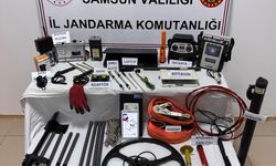 Samsun'da kaçak kazı için keşif yaptıkları iddiasıyla 7 şüpheli gözaltına alındı