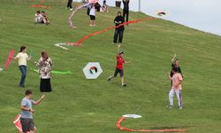 Samsun'da Yaz Kur'an Kursu öğrencilerine, 'Filistin İçin Özgürlük' temasıyla uçurtma etkinliği düzenlendi