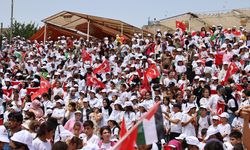 Şanlıurfa'da çocuklar Gazzeli yaşıtları için toplandı