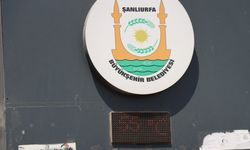 Şanlıurfa'da termometreler 55 dereceyi gösterdi