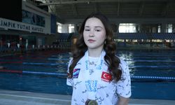 Serbest dalışta dünya şampiyonu olan Ece Akgün'ün hedefi yeni başarılar elde etmek