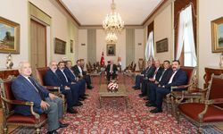 TBMM Başkanı Kurtulmuş, TOBB Başkanı Hisarcıklıoğlu'nu kabul etti