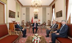 TBMM Başkanı Numan Kurtulmuş, HÜDA PAR Genel Başkanı ve beraberindeki heyeti kabul etti