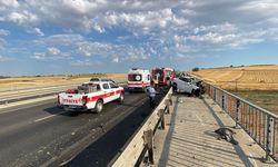 Tekirdağ'da kamyona çarpan otomobilin sürücüsü hayatını kaybetti