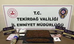 Tekirdağ'da uyuşturucu operasyonunda yakalanan 3 şüpheli tutuklandı