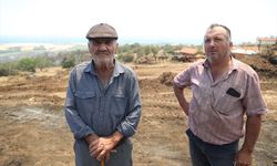 Tekirdağ'daki orman yangınında ağılları zarar gören besiciler yaşadıklarını anlattı