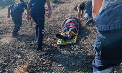 Tokat'ta uçuruma devrilen ATV aracındaki 2 kişi yaralandı