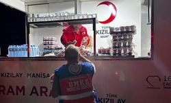 Türk Kızılaydan orman yangınlarından etkilenenlere kumanya desteği